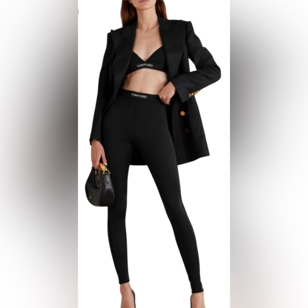 Tom Ford Elegant midnight blue Leggings